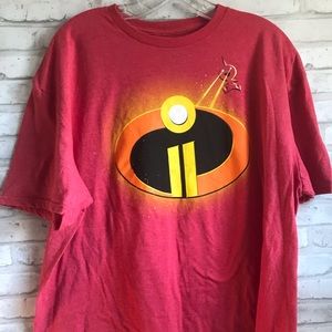 ❤️Disney Incredibles Graphic Tshirt Unisex Sz XL